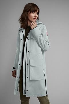 Chamarras Canada Goose Mujer Outlet - Seaboard Chubasquero Verdes Claro VA0948631